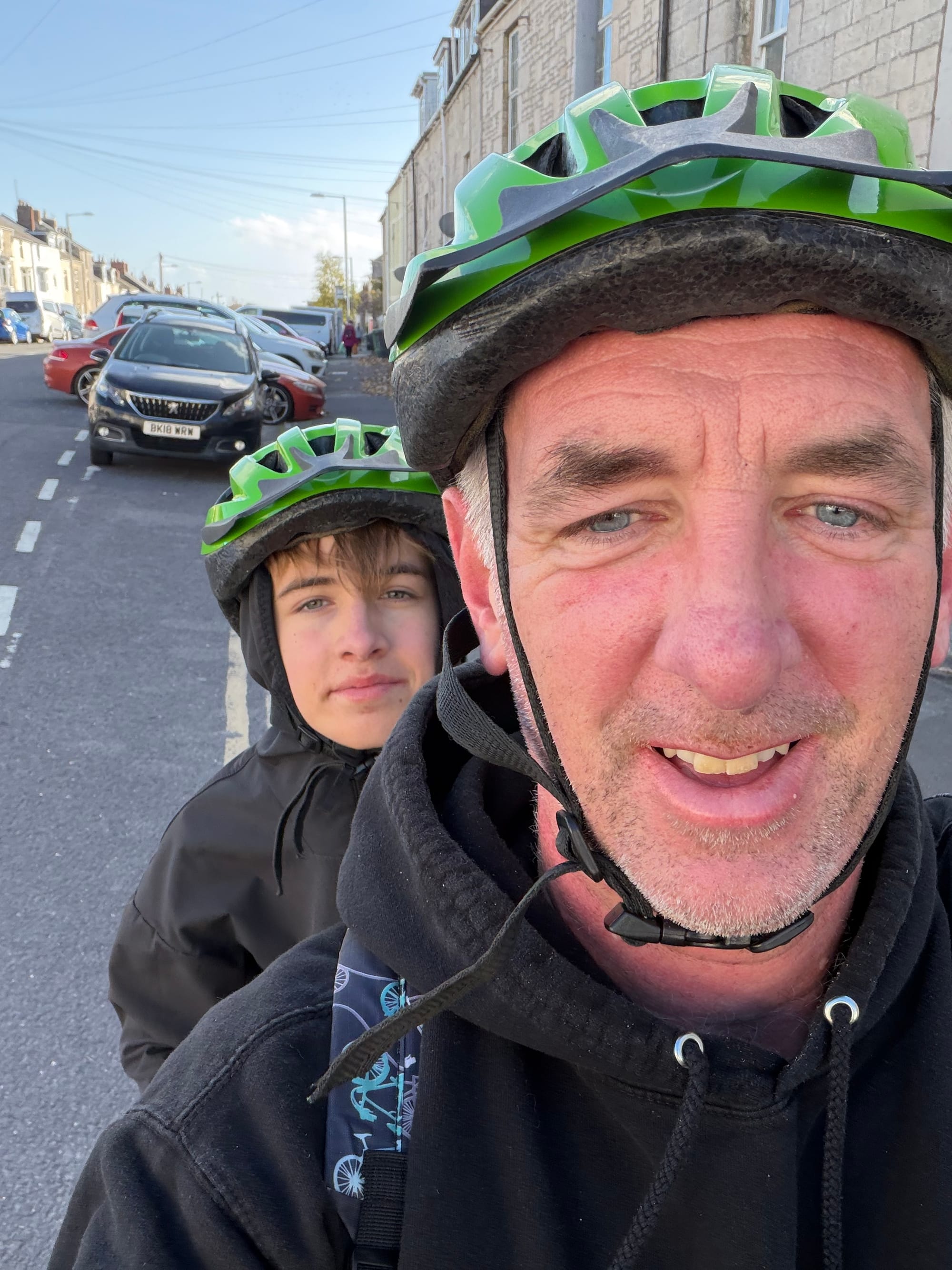 Heading back towards Weymouth