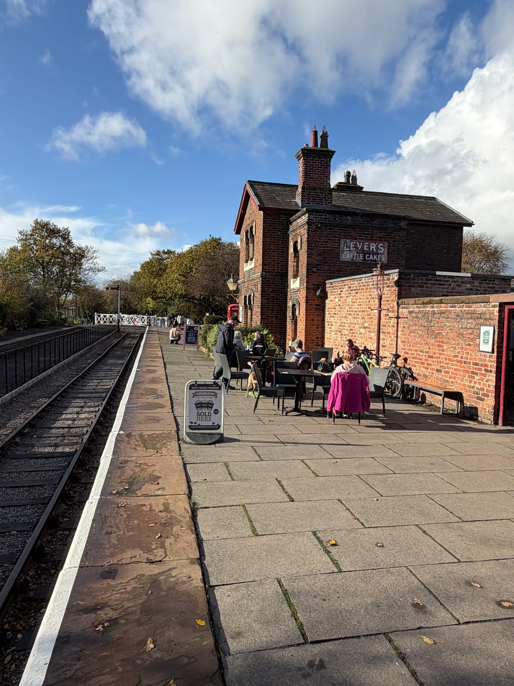 Hadlow Station on the Wirral Way.