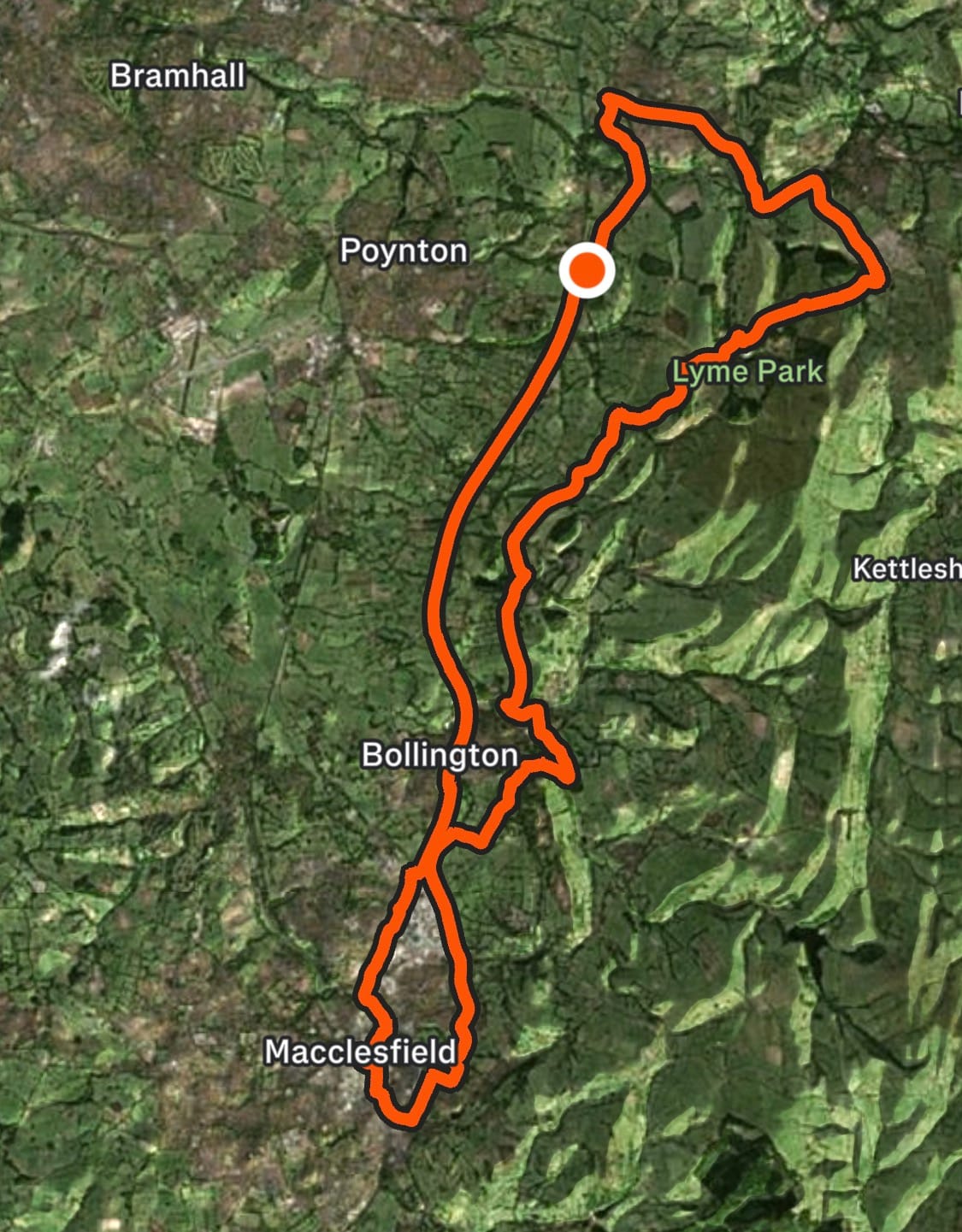 Overview of the route