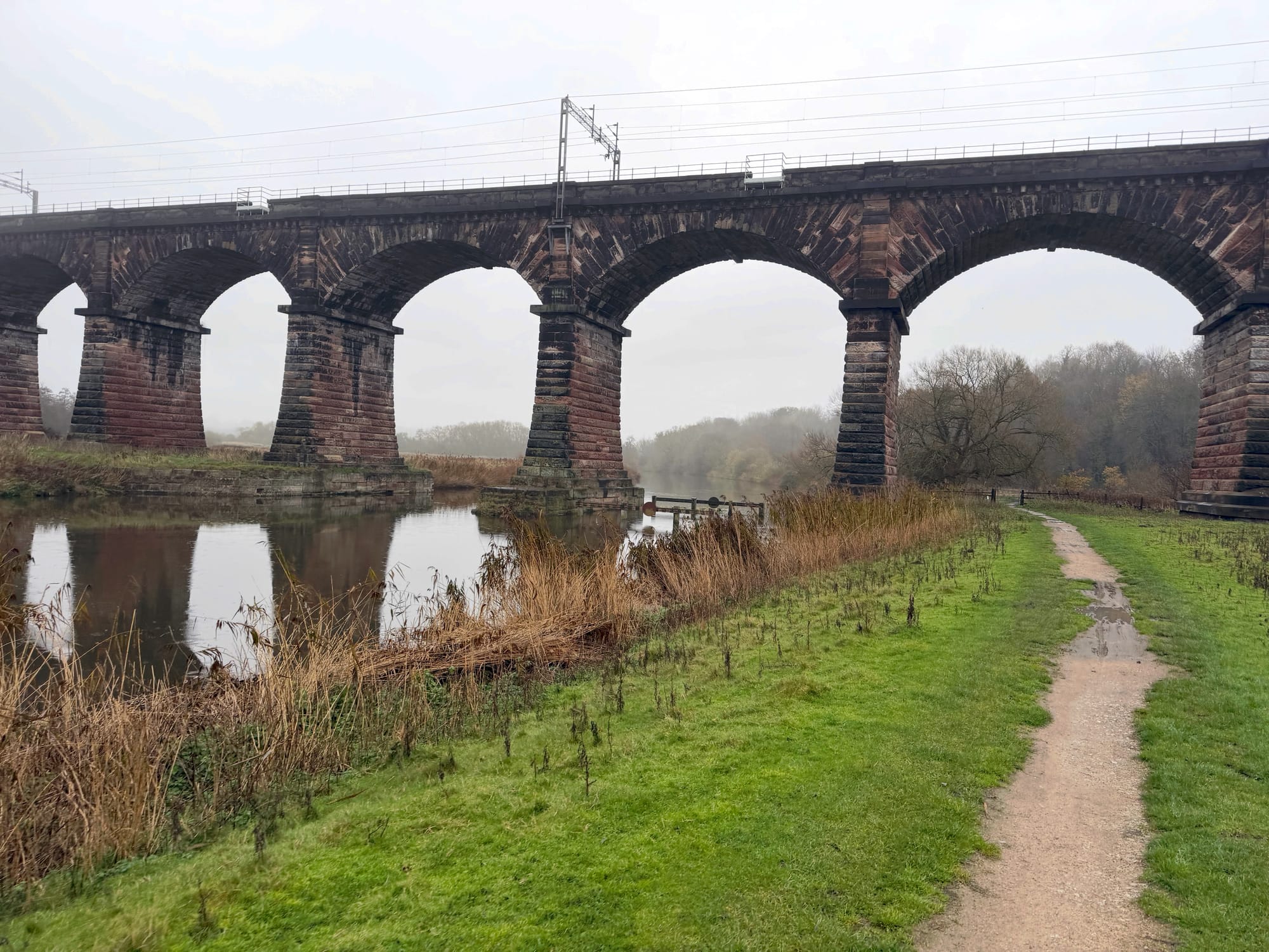 The arches over the River Weaver