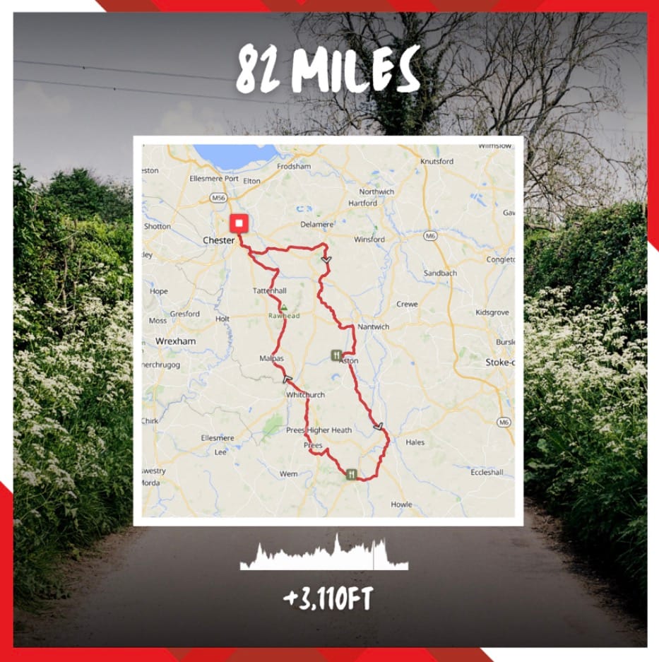 Long Route - 82 miles