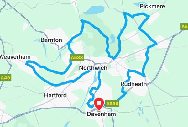 Northwich Dawn Patrol Inaugral ride 31st December 2025